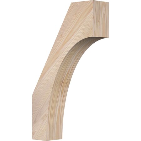 Ekena Millwork 3 1/2"W x 12"D x 20"H Westlake Smooth Knee Brace, Douglas Fir BRC04X12X20WTL00SDF